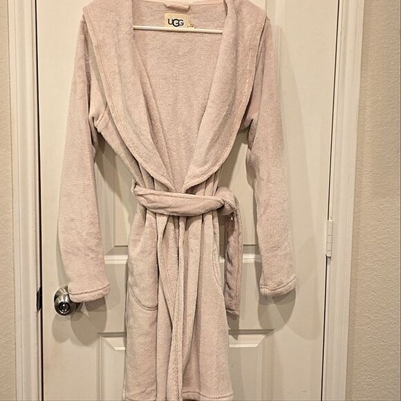 Ugg Miranda Fleece Robe- Moonbeam - Picture 5 of 6